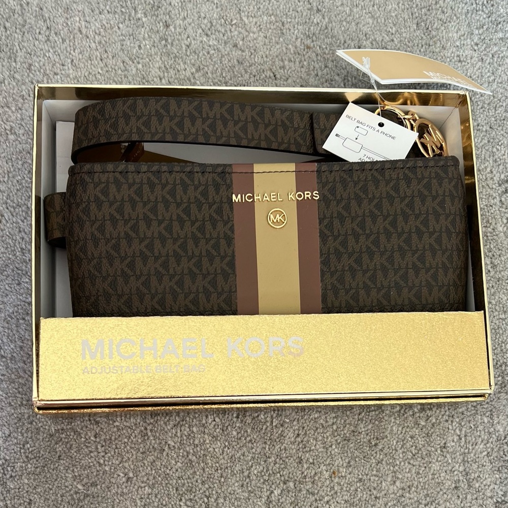 Michael Kors adjustable belt bag